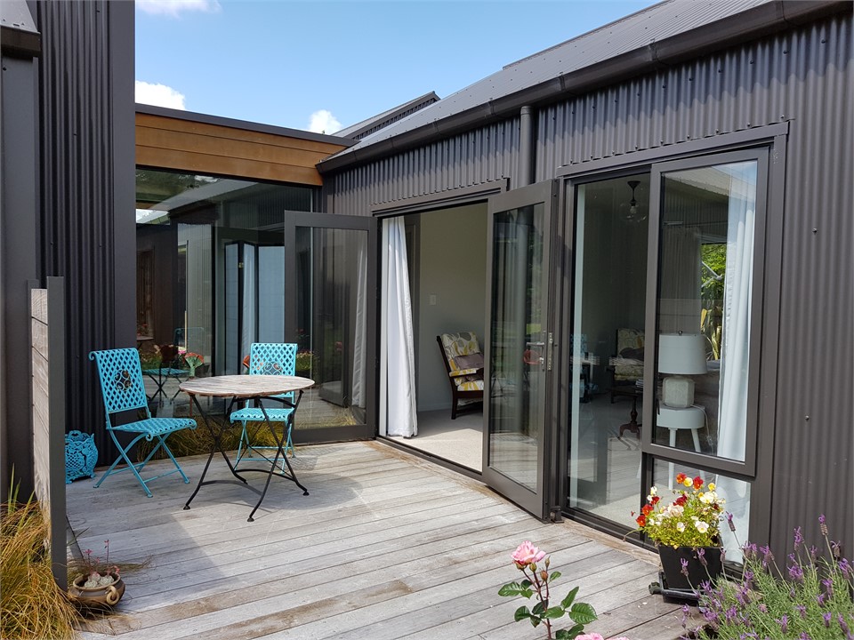 Deck off living area