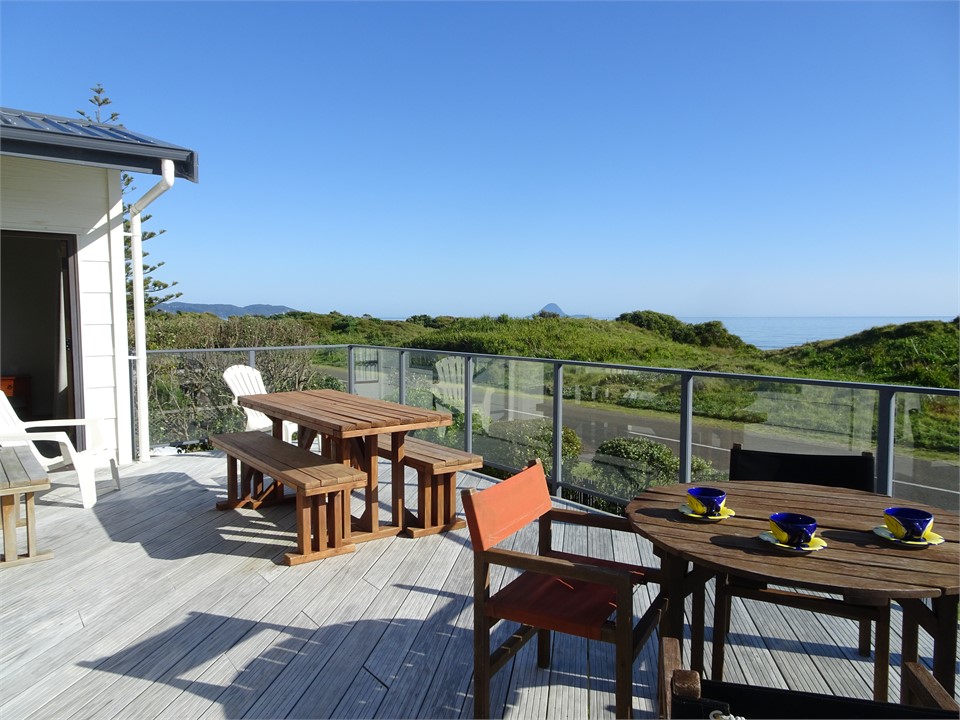 Front deck. Room for the family