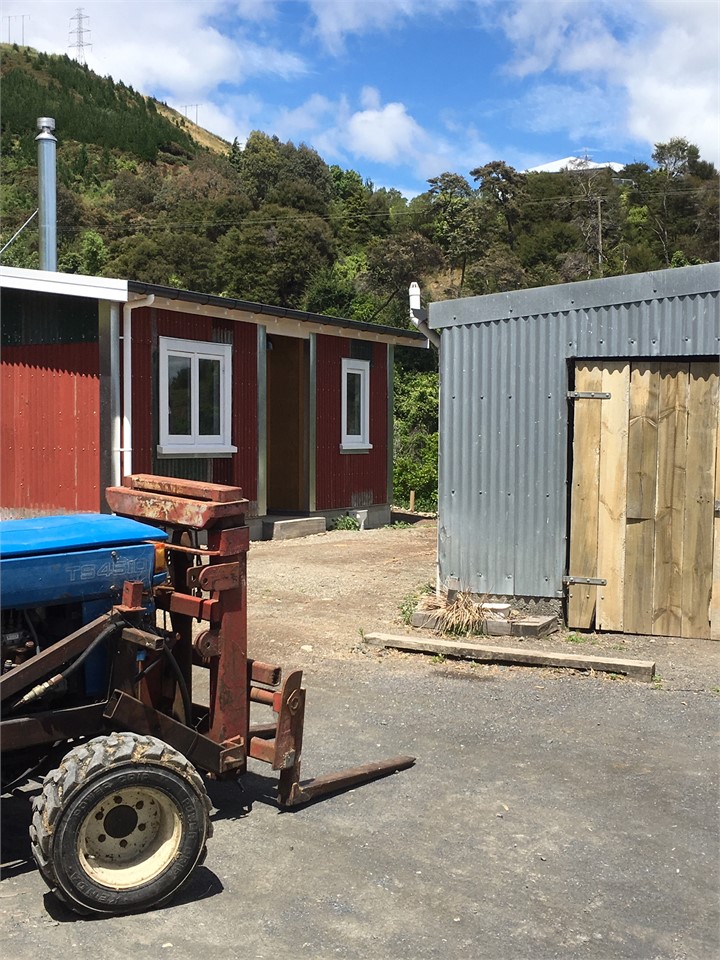Shearer's Cottage from the parking courtyard