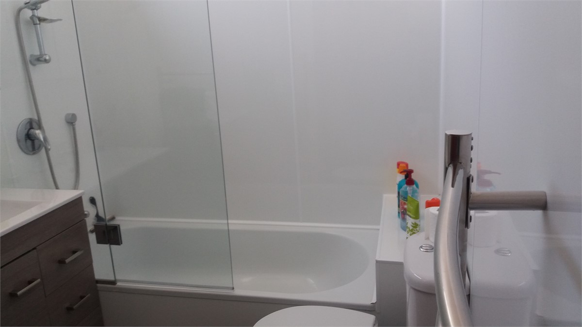 3rd bathroom with toilet, shower and bath