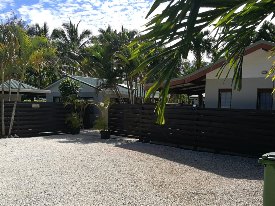 Entrance to property and Car Park Area