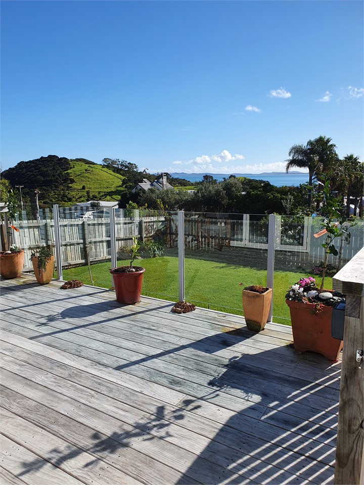 Deck with view of Reserve Walkway