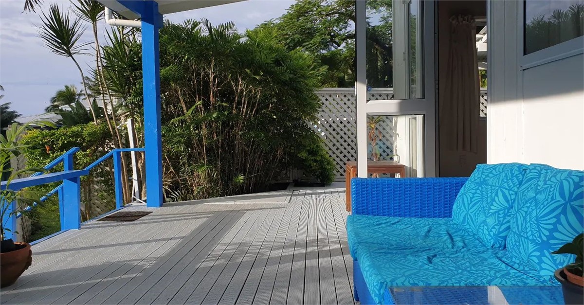 Ocean Facing Covered Deck