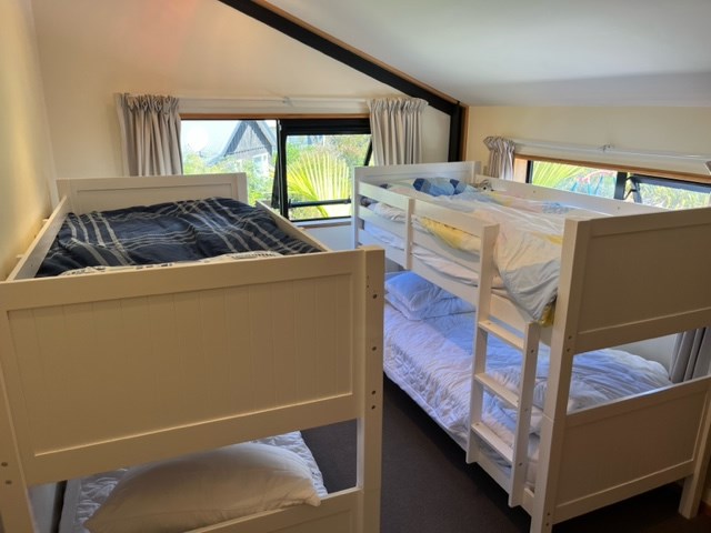 Kids room, has two double bunks