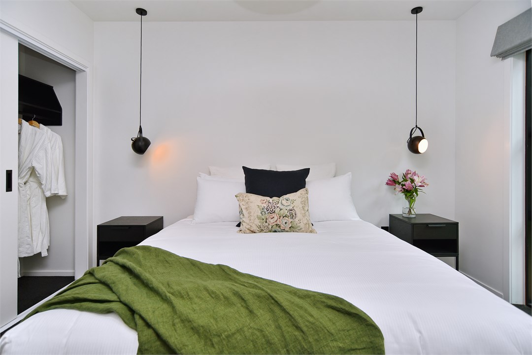 Bedroom 2 has a King bed