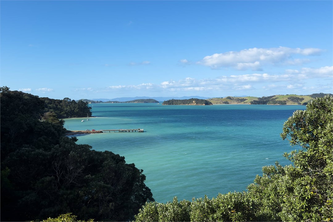 View of Orapiu main wharf