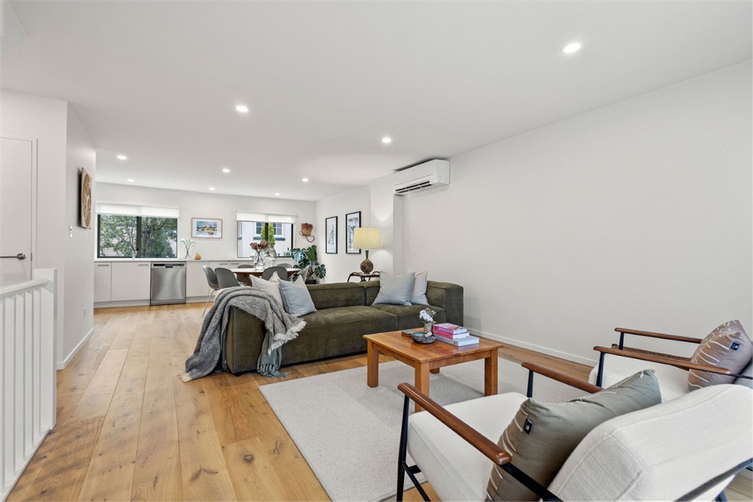 Relax and unplug in this open plan living space