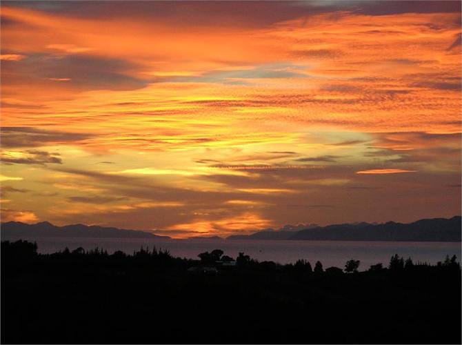 Beautiful sunrises, sunsets and starry skies