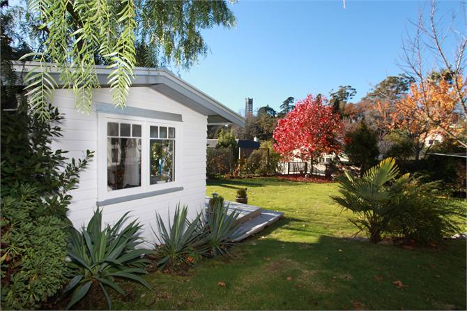 Over looking the Cathedral Gardens.