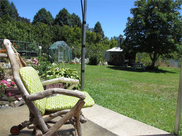 Relax on handmade chair