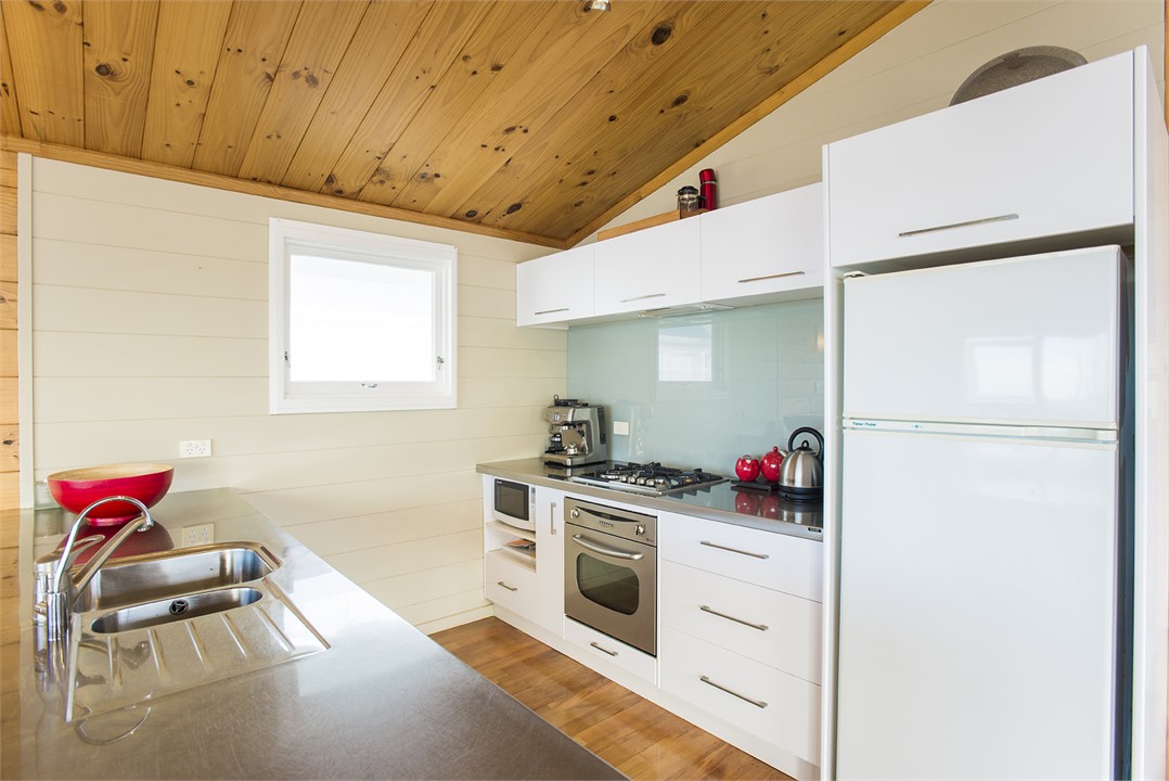 Modern kitchen with a priceless view