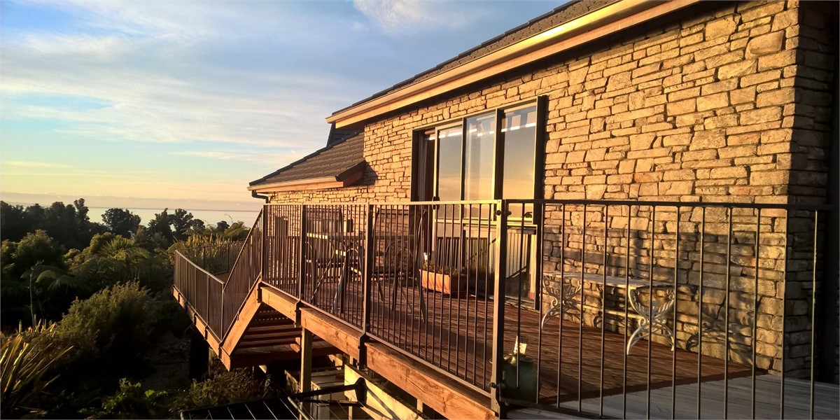 Beau Vista studio and deck