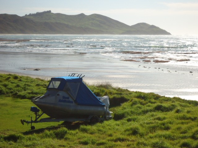 View from deck looking North