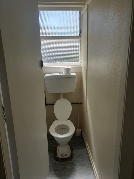 One of the toilets in the women's side.