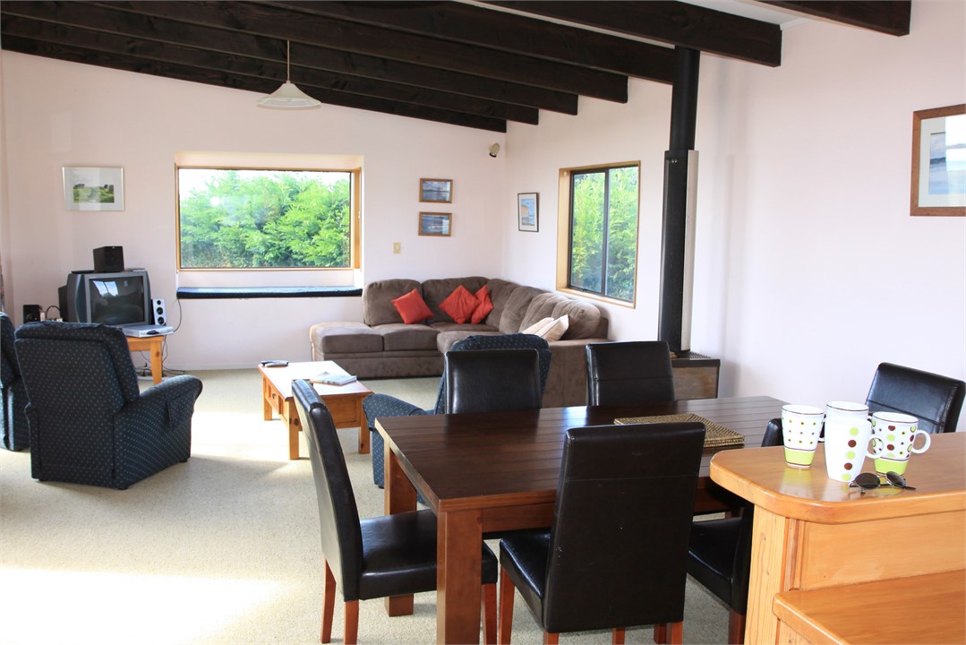 Dining - open plan living upstairs