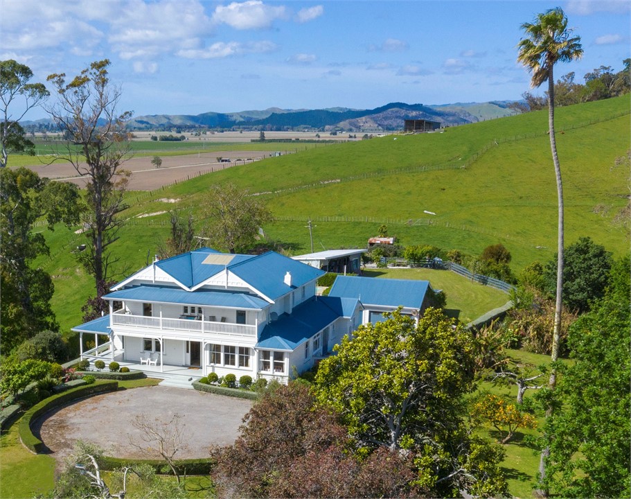 Naurea Homestead with Palm Tree