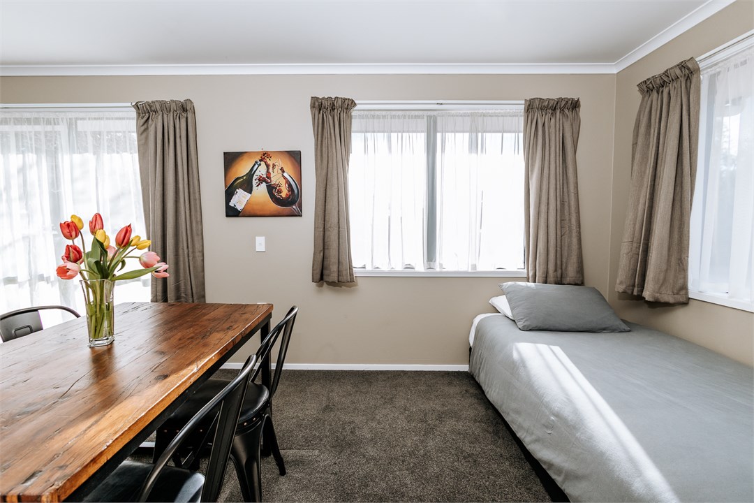 4th bed in the open-plan living room