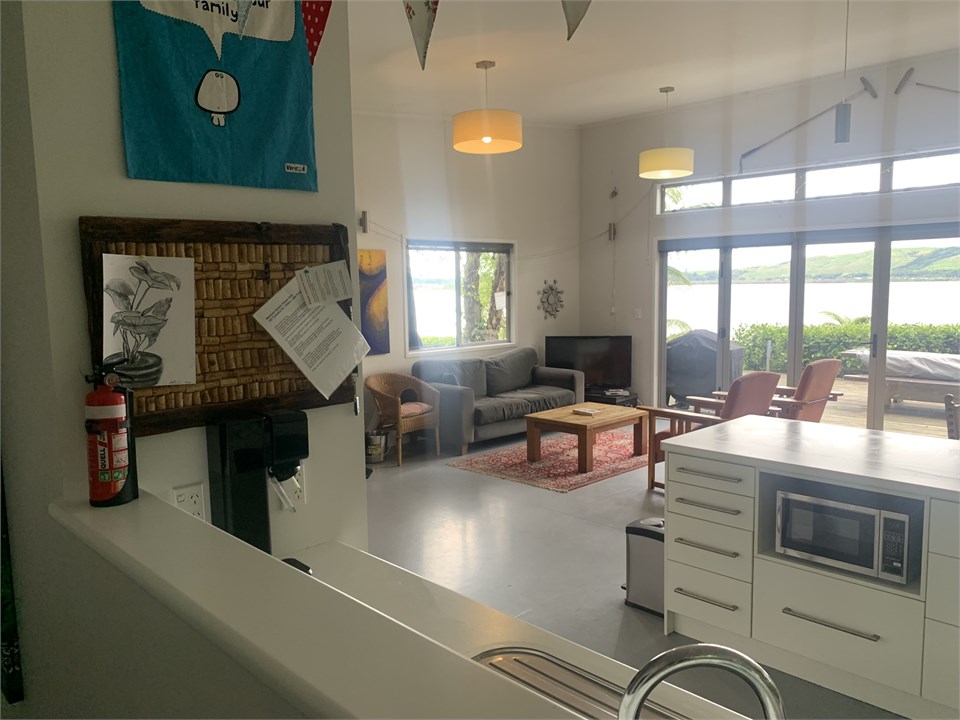 Kitchen and open plan living / dinning room