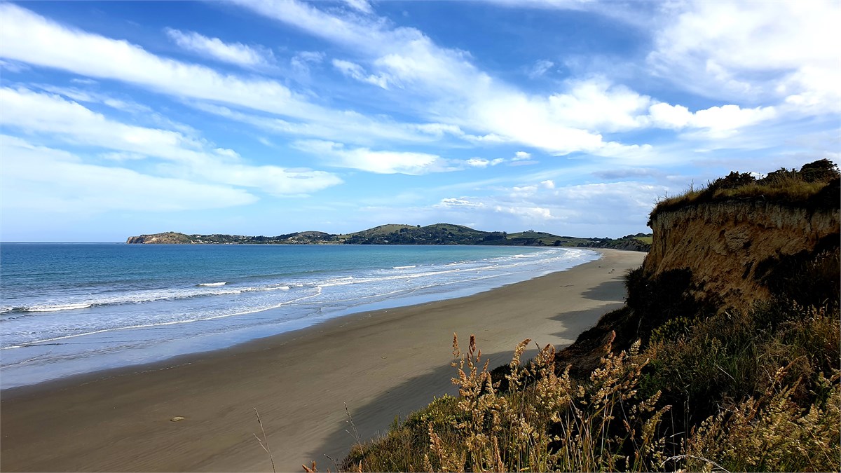 Hampden Beach looking towards Moeraki