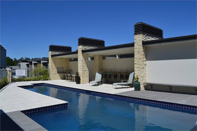 Heated swimming pool available for guests