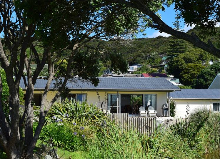 Sit back and enjoy the large shaded verandah.