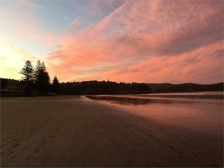 Orewa Beach Sunset