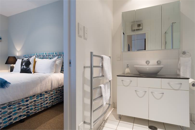 Bedroom access to Ensuite Bathroom