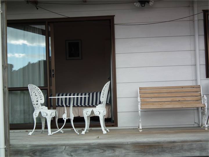 Deck off main bedroom