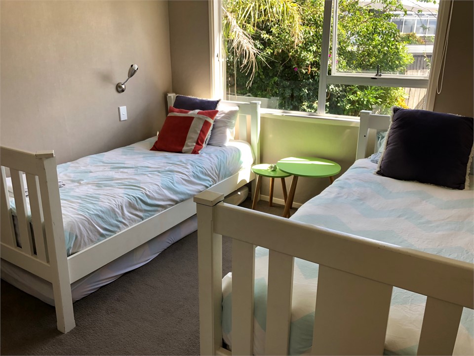 Sunny kids' bedroom.