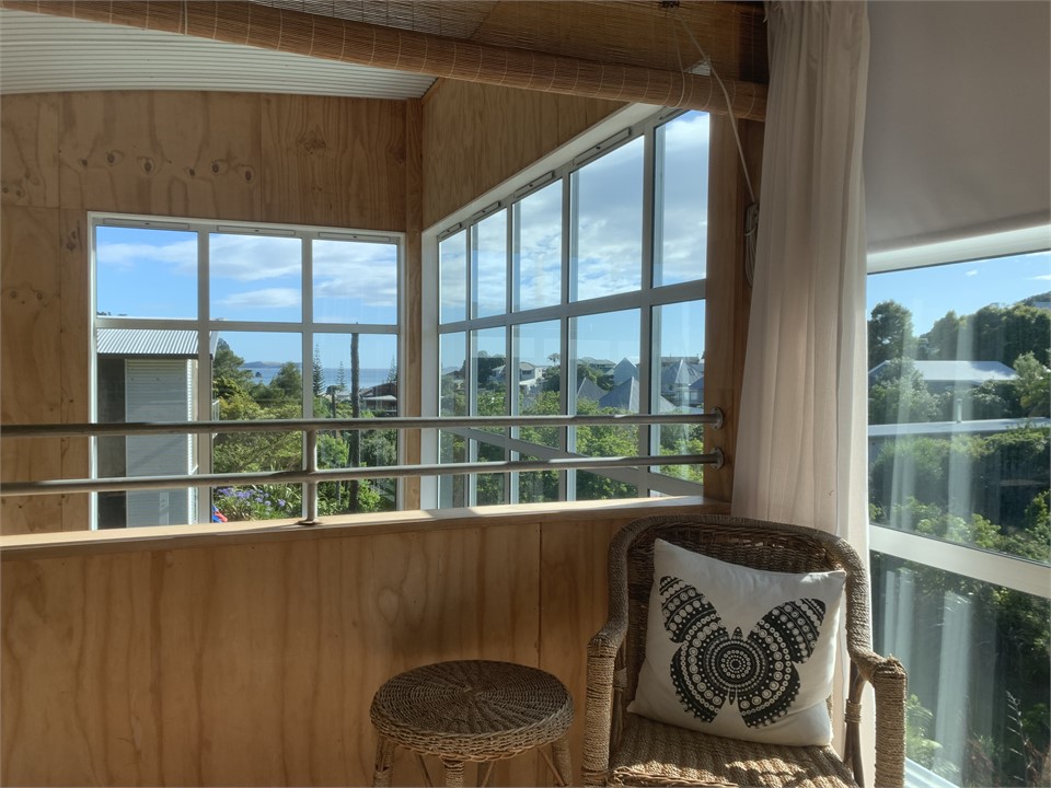 view to sea from main bedroom