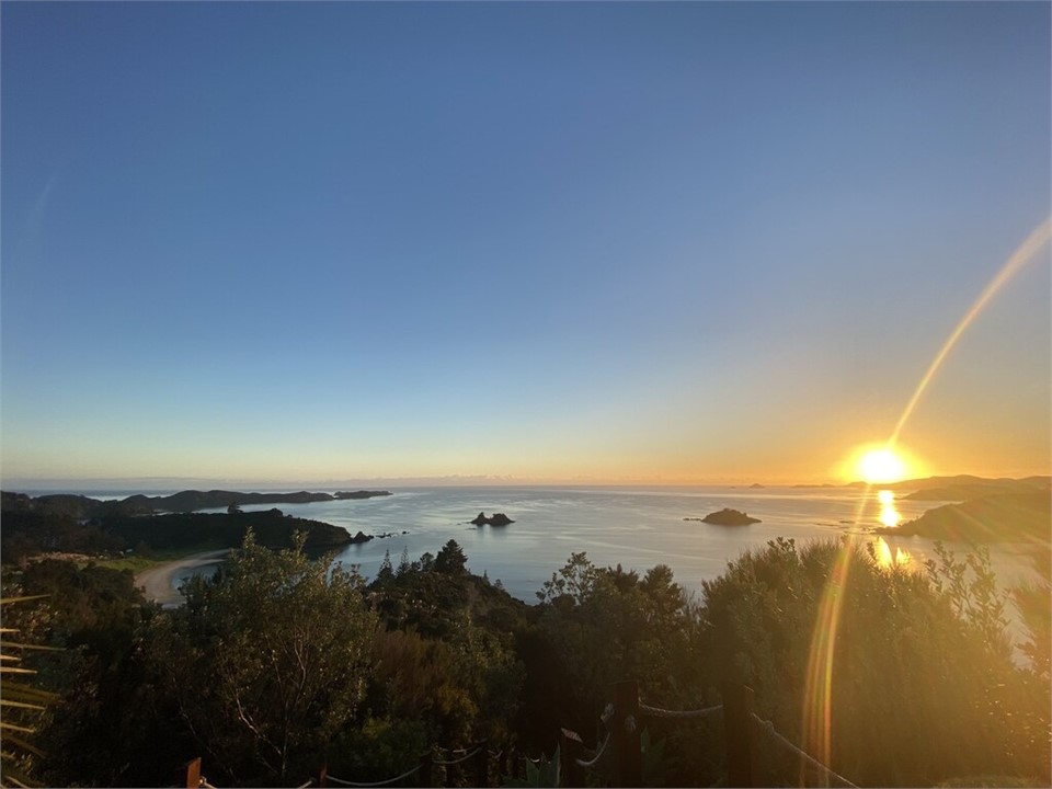 sunrise from the Retreat