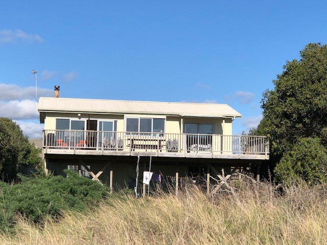 House view from beach side