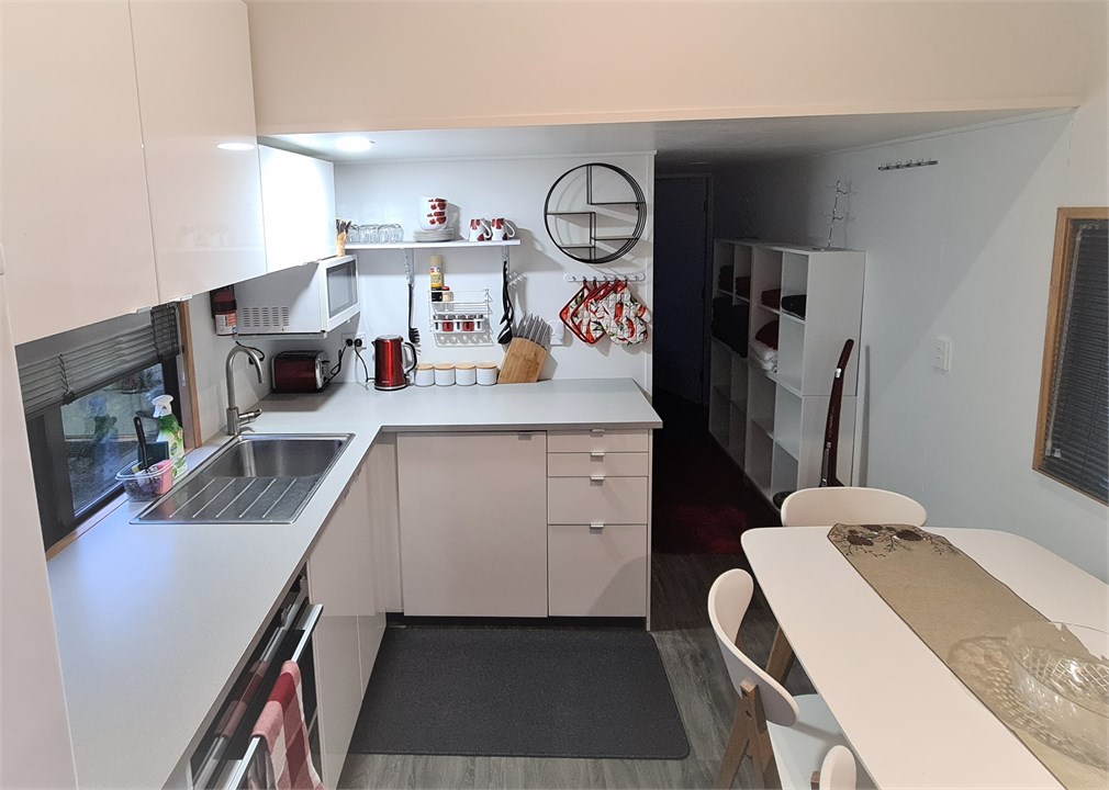 Fully stocked kitchen