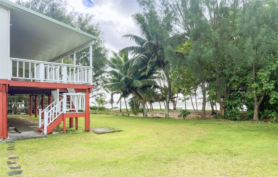 Walk to the sandy beach