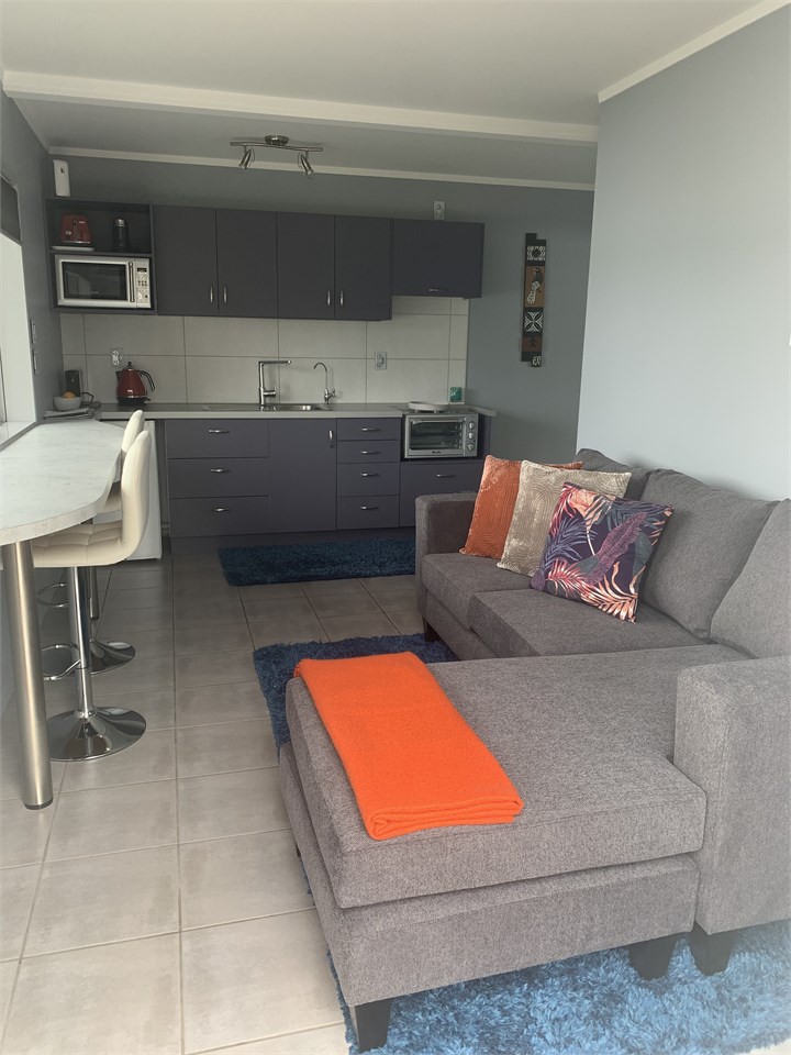 Living area from the deck-front entrance