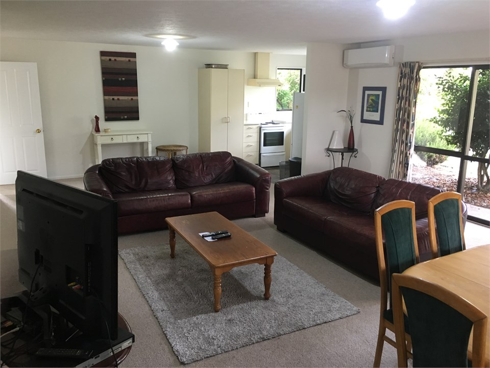 Living area and Kitchen