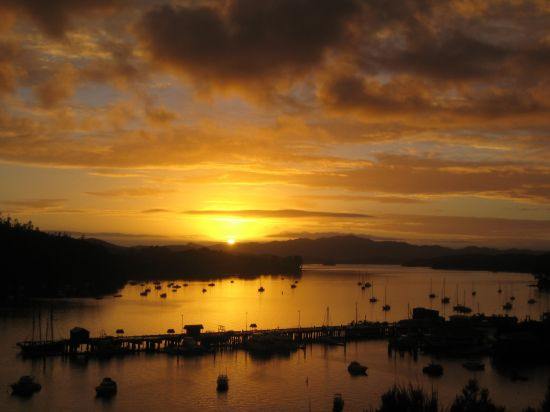 Sunrise from the Villas