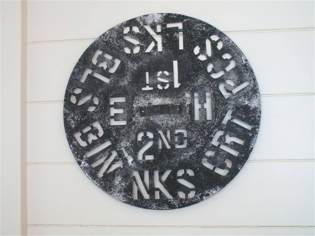 Wool bale stencil.  Loads of early history