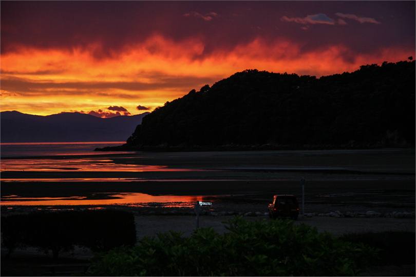 another perfect sunrise over the sand flats