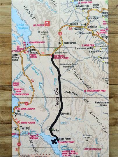 Map to Black Forest Station
