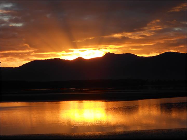 Sunrise over the estuary