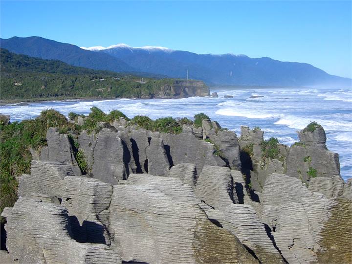 a beautiful Winter's day @ Pancake Rocks