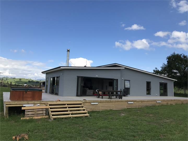 bifold doors onto deck