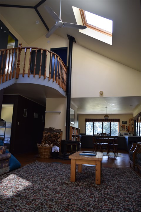 View from the front door