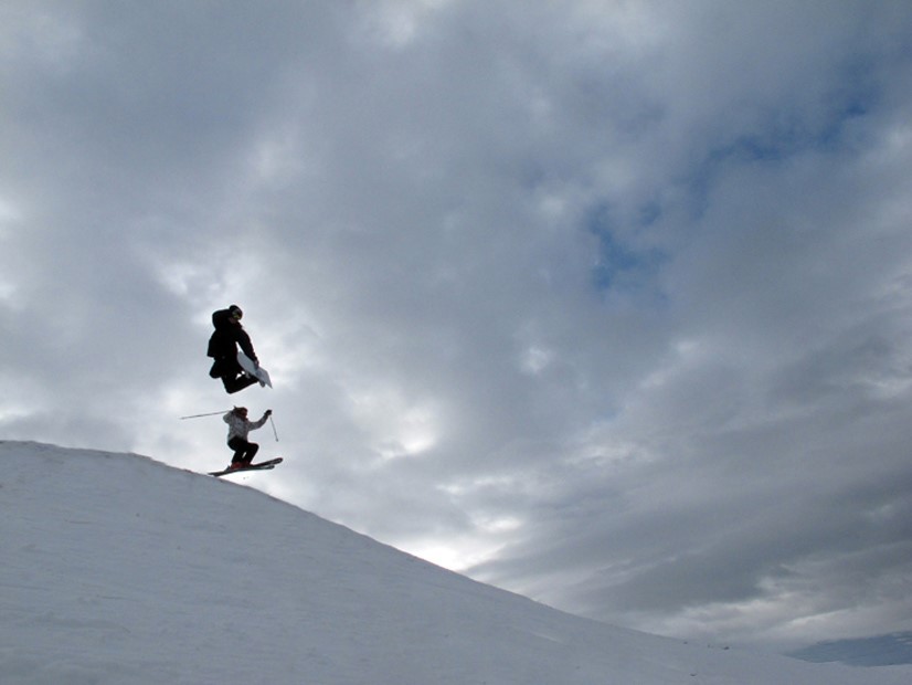 Enjoying Coronet Peak