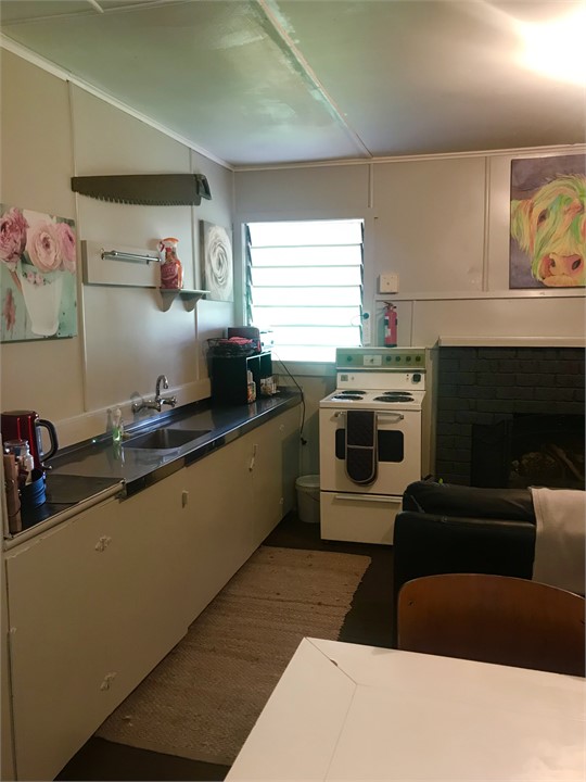 fully functional kitchen