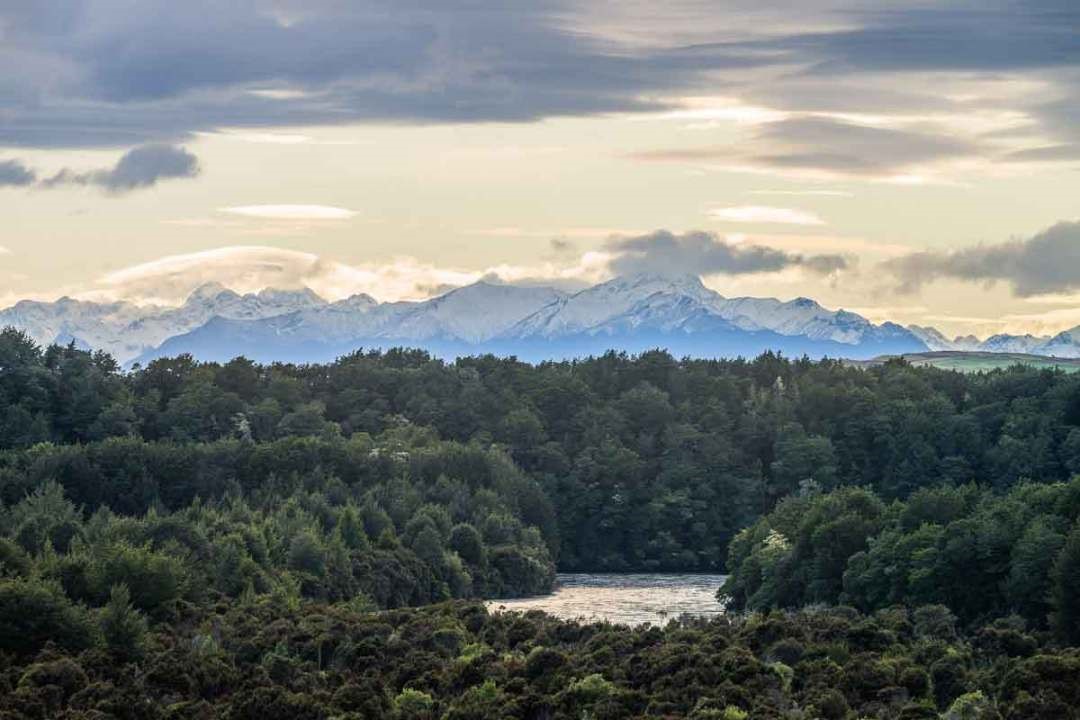 Waiau River on Lake to Lake Cycle Track