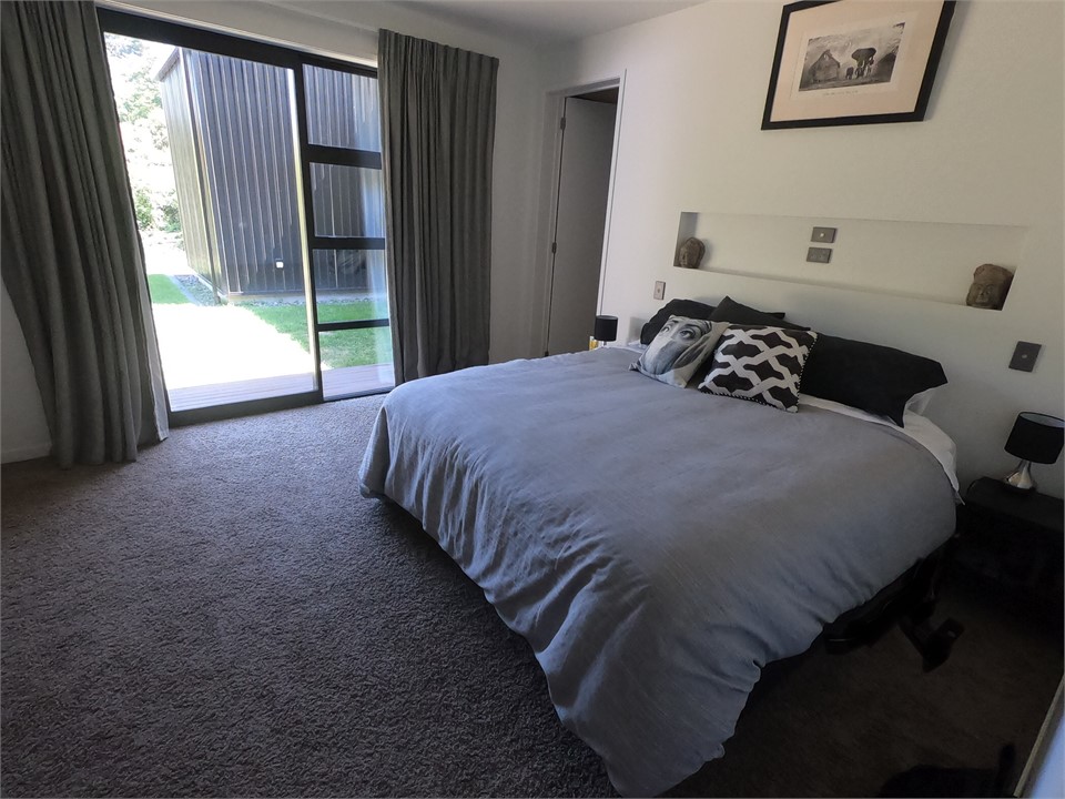 Master bedroom with Super king bed