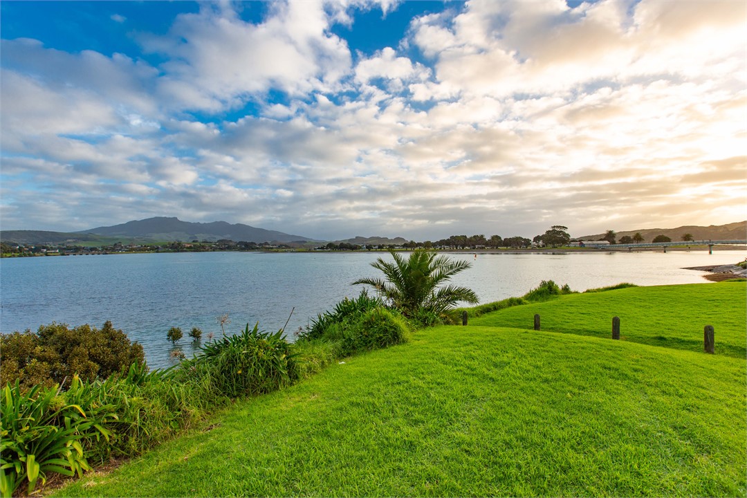 Right across the road