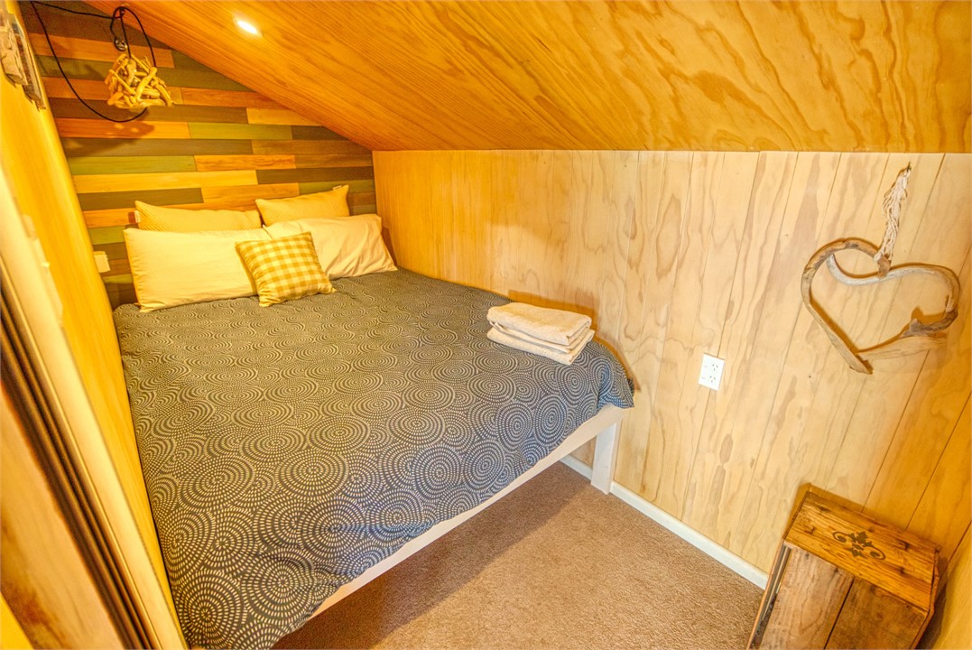 Downstairs sleeping nook